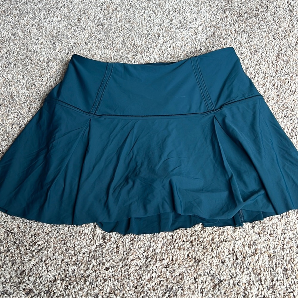 Blue lululemon tennis skirt.